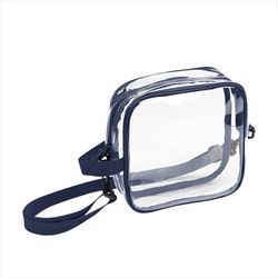 Clear with Navy